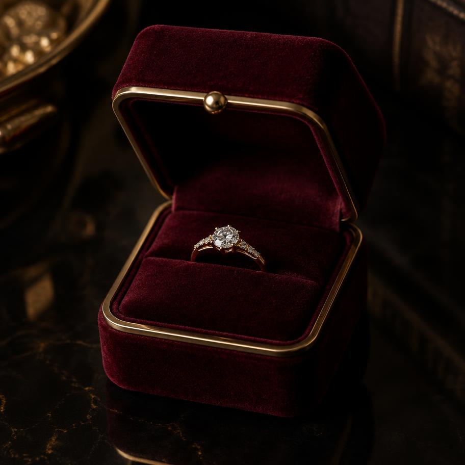 Velvet Ring Boxes